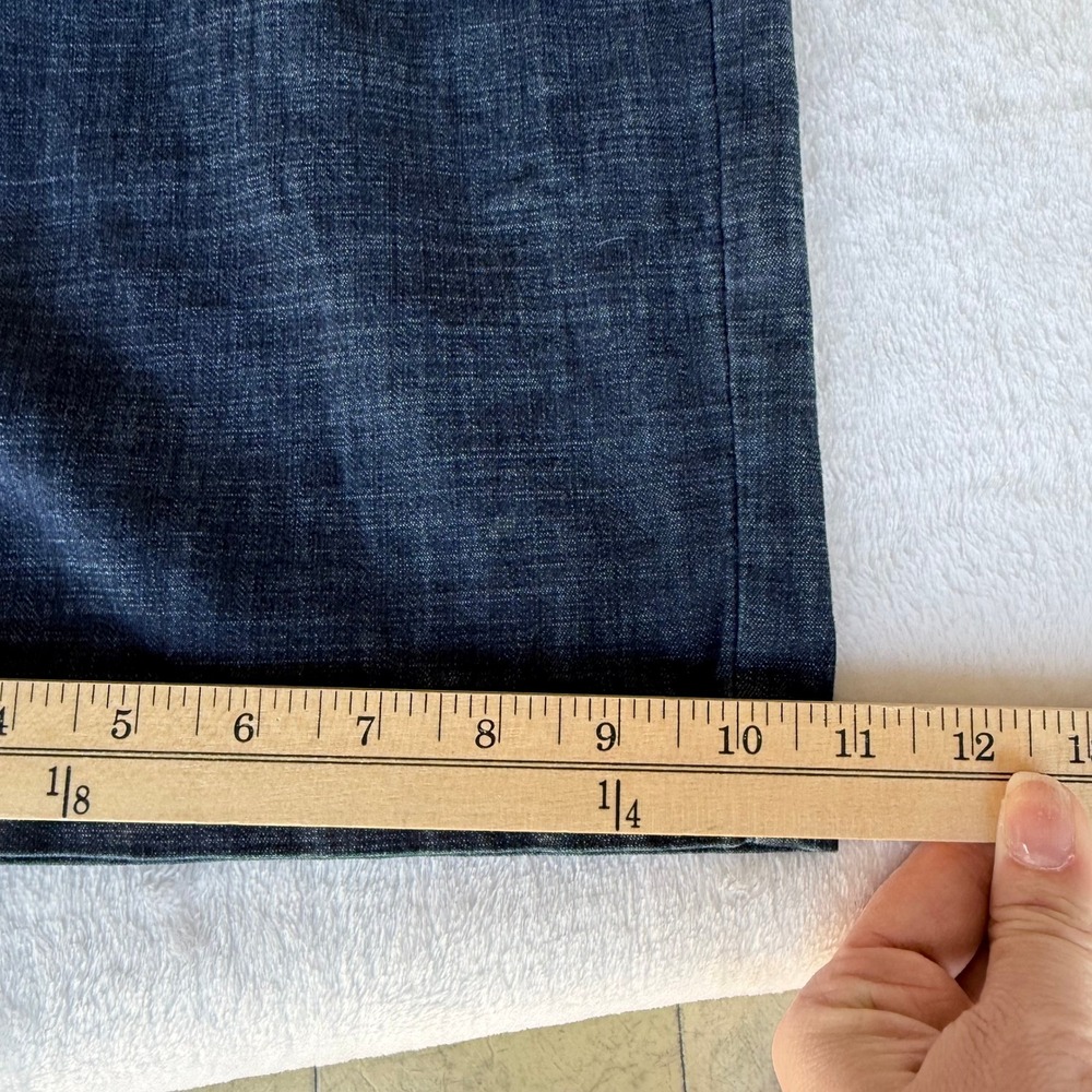Lane Bryant Women 24 Dark Wash Denim Jogger Pants Elastic Waist Drawstring‎ Plus - Picture 8 of 8